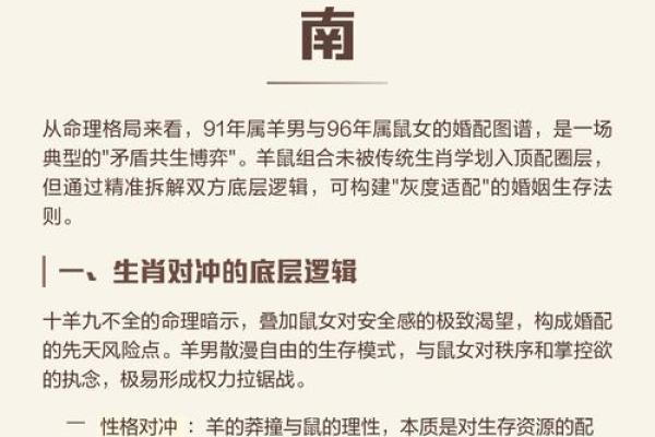属羊人如何改变命运？揭示八字中的颠覆性秘密