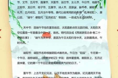 民间习俗：了解端午节的历史与现代传承
