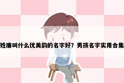 姓廉叫什么优美韵的名字好？男孩名字实用合集