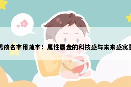 男孩名字用疏字：属性属金的科技感与未来感寓意