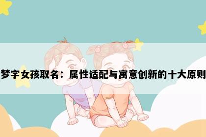 梦字女孩取名：属性适配与寓意创新的十大原则