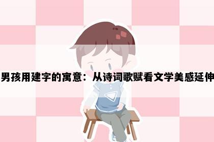 男孩用建字的寓意：从诗词歌赋看文学美感延伸