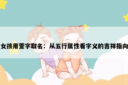 女孩用萱字取名：从五行属性看字义的吉祥指向